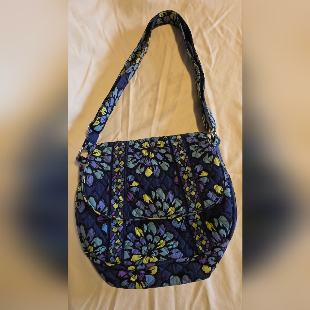 VERA BRADLEY Floral Patterned Shoulder Bag